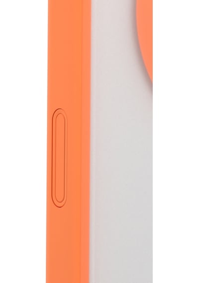 Apple Uyumlu iPhone 17 Pro Kılıf M-safe Şarj Özellikli Youngkit Clear Serisi Kapak Turuncu Turuncu