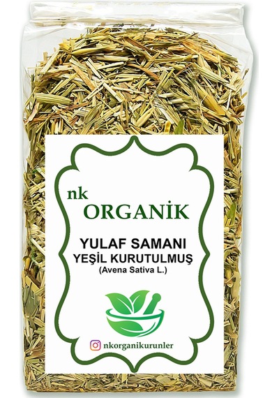 Yulaf Samanı Yeşil Kurutulmuş Avena Sativa L. 500gr