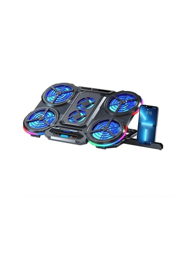 Gameagle 6 Fanlı Rgb Notebook Soğutucu, 9-17 İnç Laptop Uyumlu, 7