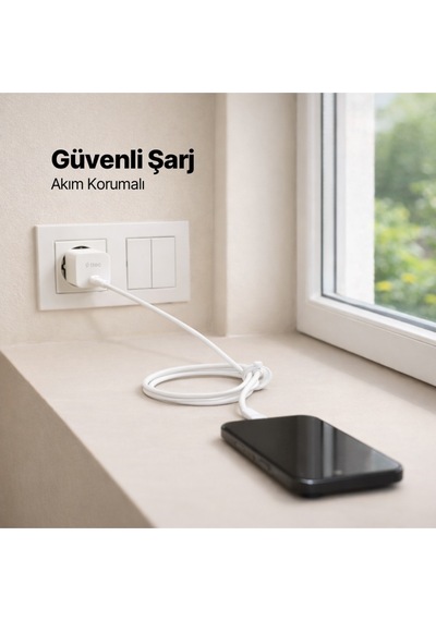 Smartcharger Gan 45w Avs Pd Seyahat Hızlı Şarj Aleti