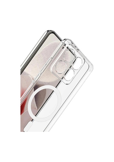 Xiaomi Mi 14t Pro Combo Sert Şeffaf Magsafe Kapak