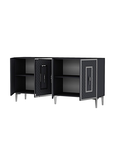 Ka1510as Puma Konsol, Tv Sehpası Antrasit-sılver 150cm Antrasit/koyu Gri-sılver Ka1510as Puma Konsol, Tv Sehpası Antrasit-sılver 150cm Antrasit/koyu Gri-sılver