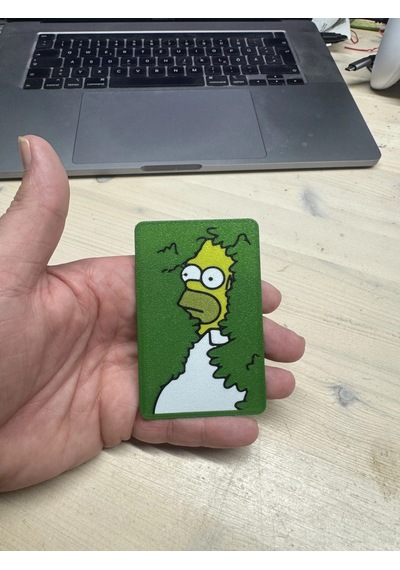 3d Baskı Komik Çizim Desenli Dekoratif Banka Kartı Kılıfı