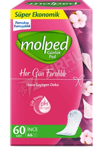 2 Adet Molped Günlük Her Gün Ferahlık Eko 60 Lı
