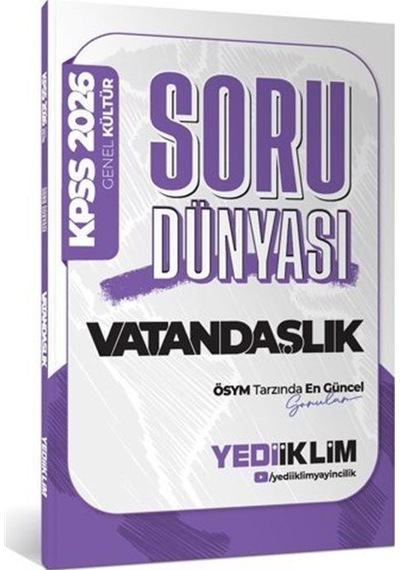 2026 Kpss Genel Kültür Vatandaşlık Soru Dünyası / Komisyon