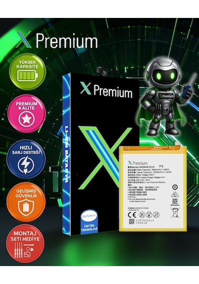 Xpremium Huawei P20 Lite Uyumlu Batarya Pil Süper Yüksek Kalite Hb366481ecw