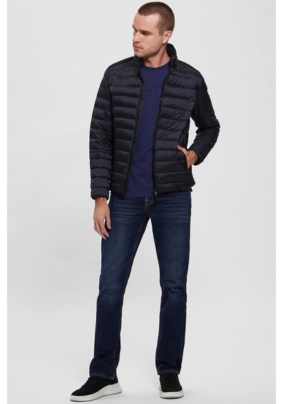 Guess Erkek Şişme Mont Lacivert