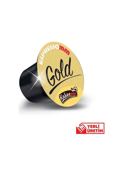 Espressomm Nespresso Uyumlu Gold Kapsül Kahve 10 Adet Espressomm Nespresso Uyumlu Gold Kapsül Kahve 10 Adet