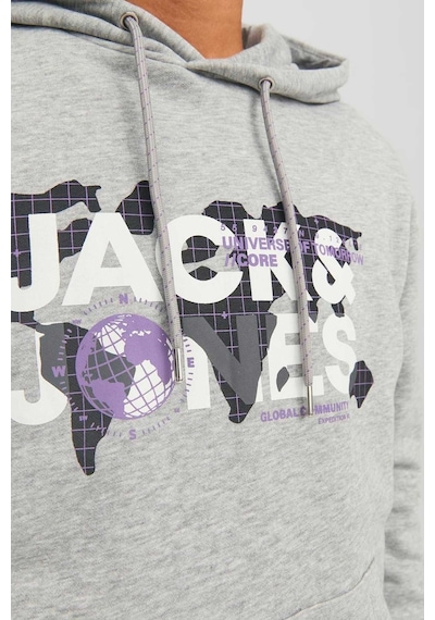 Jack & Jones Jcodust Erkek Sweatshirt 12240214 Gri
