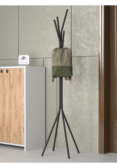 Retodesign Metal Papatya Askı Siyah 2076s