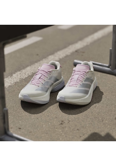 Adidas Adizero Boston 13 Kadın Beyaz Koşu Ayakkabısı Jq9667