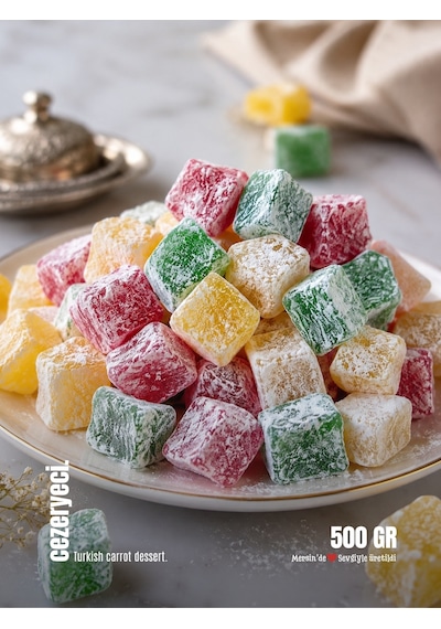 Cezeryeci Karışık Meyveli Kuş Lokumu 500 G
