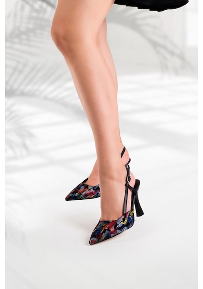 Suins Beauty Kadın Yüksek Topuklu Stiletto Abiye Ayakkabı Karışık Karışık Renk