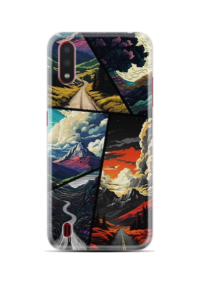 Samsung Samsung Galaxy Uyumlu A01 Kılıf Boutique Baskılı Resimli Manzaralar Pcode -089