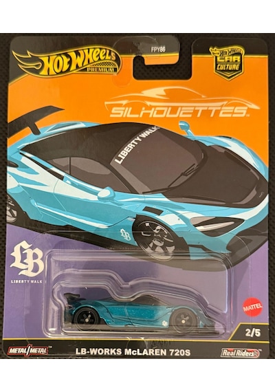 Hot Wheels Premium Car Culture Silhouettes 5'li Set Çok Renkli
