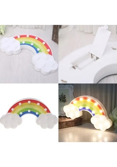 Led Işıklı Gökkuşağı Gece Lambası Diğer 77050242