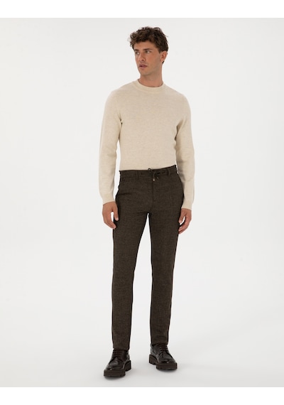 Pierre Cardin Erkek Pas Pantolon Kanvas-chino 50311971-vr040 Açık Turuncu