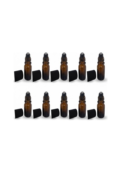 Amber Metal Bilyeli Roll On Şişe 5 Ml 3498 Adet