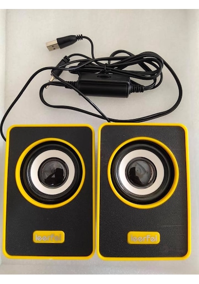 N7 Bilgisayar Hoparlörü Pc Laptop Usb Speaker 1+1 Ses Sistemi