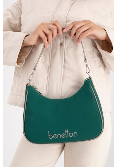 Benetton Kadın Kol Çantası Bnt1690 Zümrüt Koyu Taş