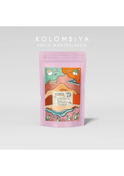 Perk Up Coffee Kolombiya Finca Monteblanco Çekirdek Filtre Kahve 100 G