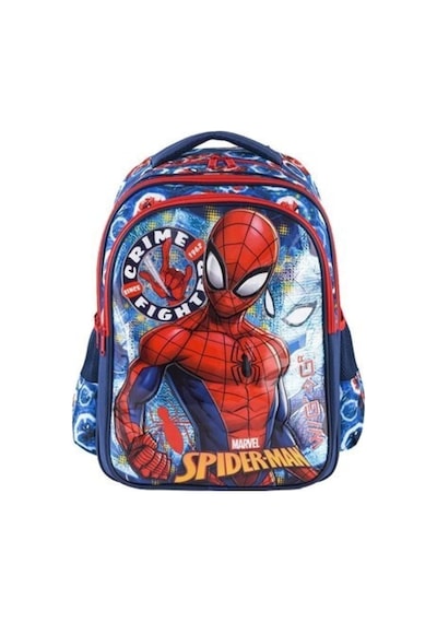 Spiderman Trio Crime Fighter Ilkokul Çantası 5 Parça Set Karışık