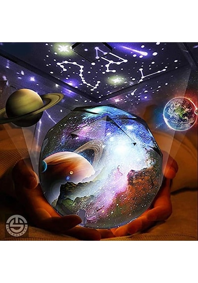Technosmart Yeni Nesil Star Master Projeksiyon Gece Lambası Renkl
