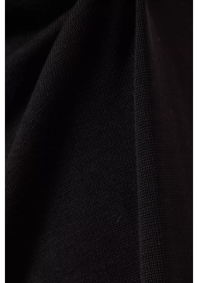 12storeez Silk Cotton Geniş Paça Pantolon Siyah
