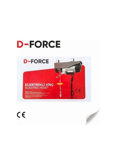 D-force Df-0512 Elektrikli Vinç 600-1200 Kg 1800