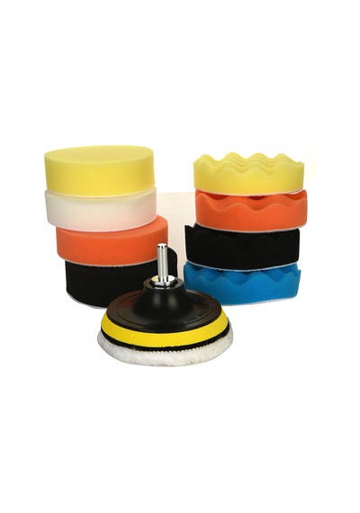 Pasta Cila Polisaj Sünger Pedi Seti 115mm Oto Parlatma 11 Parça