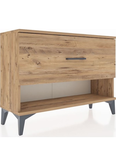 Arges Şifonyer Tek Çekmeceli 88x30x64 Çam-çam Çam