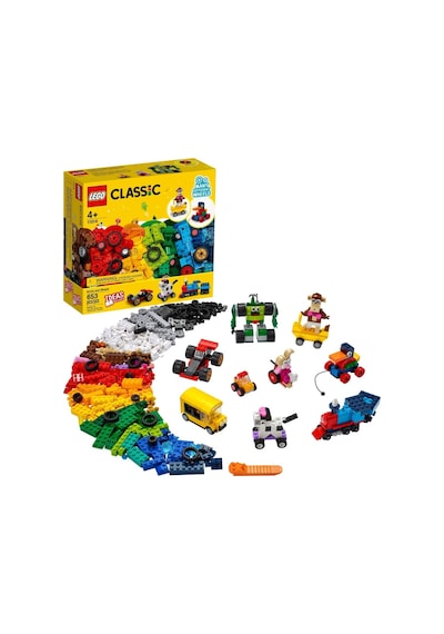 LEGO® Classic 11014 Yapım Parçaları ve Tekerlekler 653 Parça