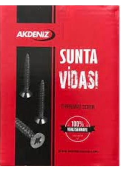 Sunta Vidası 4.0X35 Akdeniz Vida