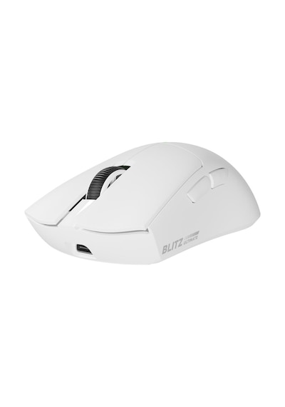 Rampage Blıtz Ultımate 8k Bt+wired+2.4g Beyaz Kablosuz Paw3950 Nordıc 52840 Mcu Gaming Oyuncu Mouse Blitz Ultimate