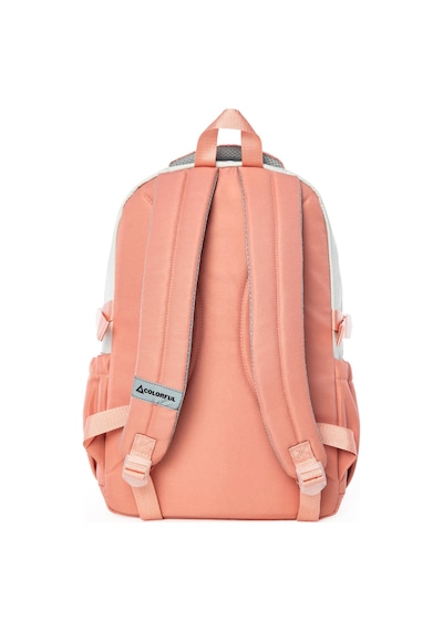 Unisex Ortaokul Lise Okul Sırt Çantası Çok Gözlü 16 İnç Laptop Bölmeli Soft Kumaş Pembe