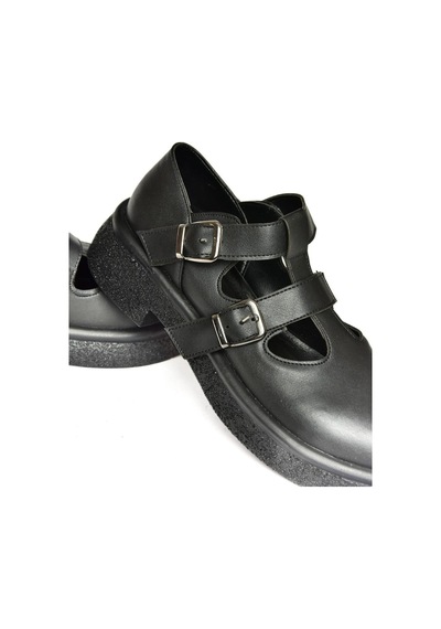 Fox Shoess996019109 Siyah Kadın Ayakkabı Siyah
