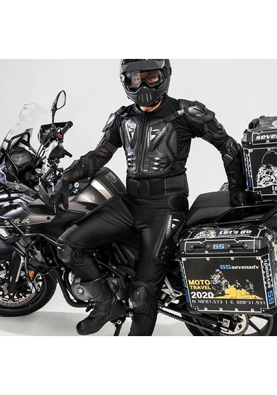 Scoyco K360 Motosiklet Body Armor Full Koruma Yazlık Motorcu Vücut Koruma Siyah