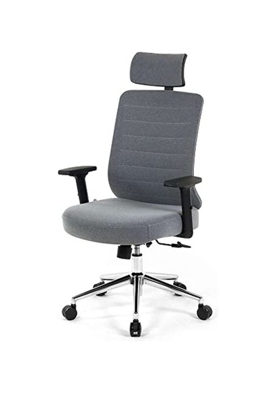 Yönetici Koltuğu, Ofis Sandalyesi, Hareketli Kol Açık Gri Yönetici Koltuğu, Ofis Sandalyesi, Hareketli Kol Açık Gri