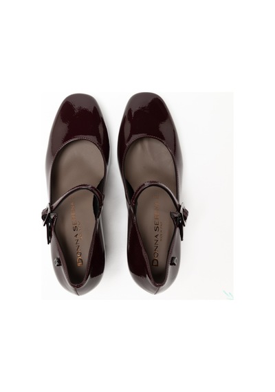 Oxford Klasik Kadın 235743ds Donna Serena 5743ds Slıde Naplack Bordeaux Naplack Bordeaux