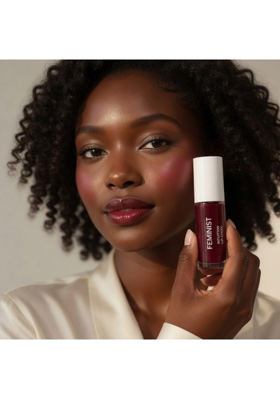 Lip & Cheek Dudak Ve Yanak Renklendirici Likit Allık Nemlendirici Etkili Bordo