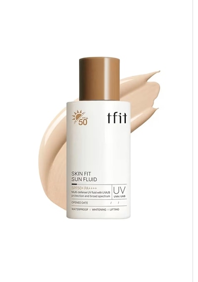 Tfit Güneş Kremi Skin Fit Sun Fluid Spf50 Pa 50 Ml Cilt Bakım Içerikli Güneş Kremi