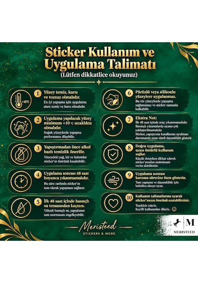 Ay Yıldız Kurt Sticker - Araç Arka Cam,motosiklet,kas, Mağaza Vitrin Camları, Dükkan Camları Düz Yüzey Uyumlu Etiket-sticker 15x20cm