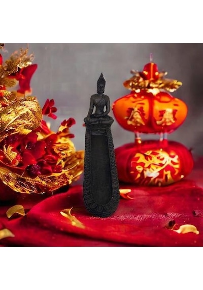 T.concept Dekoratif Buddha Tütsülük Biblo Kombin Renkli
