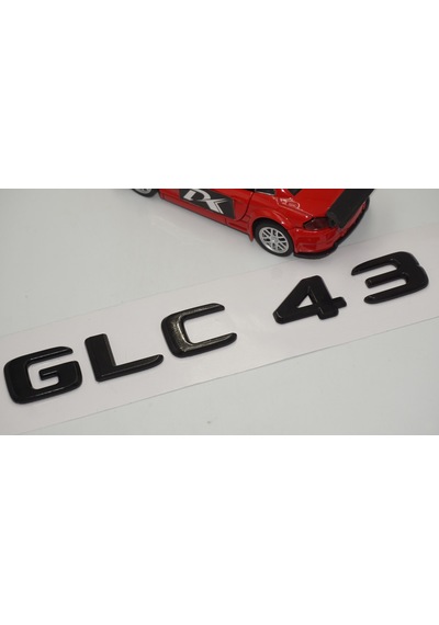 GLC 43 Bagaj Parlak Siyah ABS 3M 3D Yazı Logo