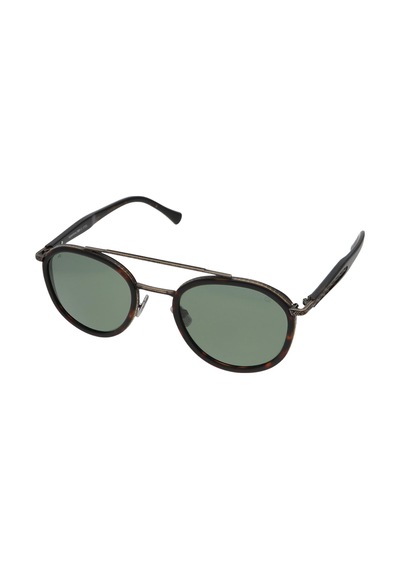 Quantum Q280.c3 51 Polarize Unisex Güneş Gözlüğü Kahverengi