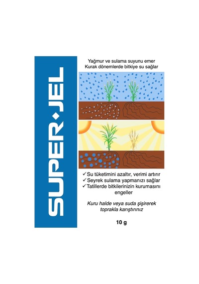 Lexroo Super-jel Süper Emici Polimer 1, 10 Gram
