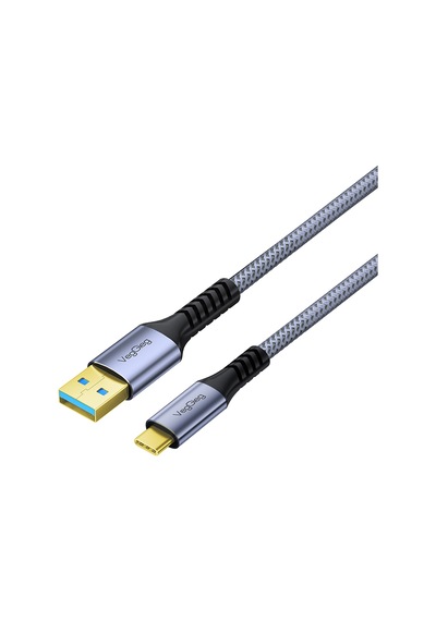 Veggieg 100w Usb-a To Type-c Kablo Usb 3.2 Gen 2 10gbps Data Ve Hızlı Şarj Kablosu 1.5 Metre