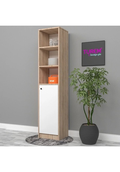 Ekin Çok Amaçlı Dolap Mdf Siyah Ekin Çok Amaçlı Dolap Mdf Siyah