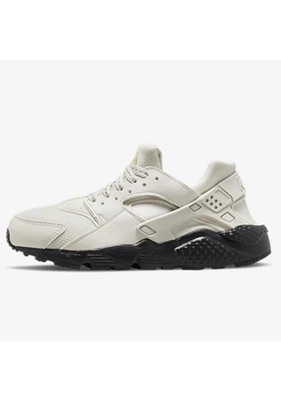Nike Huarache Run Unisex Sneaker Dar Kalıp Günlük Spor Ayakkabı Krem Krem