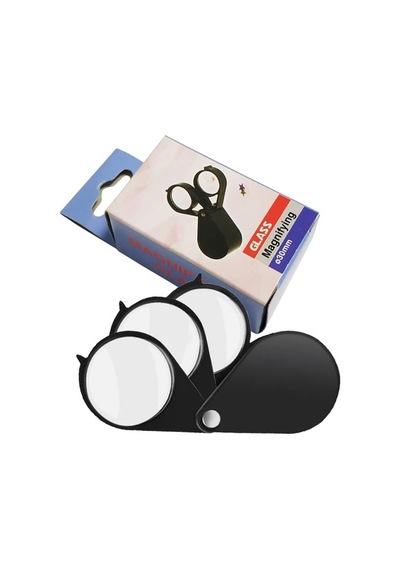 Pm-6585 Katlanır 30 Mm Mini Cep Tipi 3 Lü Büyüteç